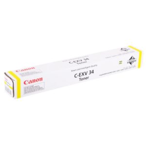 Заправка картриджа Canon C-EXV34Y (3785B002AA) в Москве