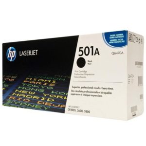 Заправка картриджа HP 501A (Q6470A) с выездом