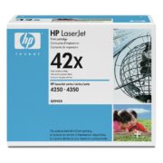 Заправка картриджа HP 42X (Q5942X) в Москве