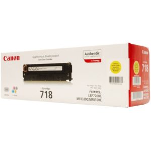 Заправка картриджа Canon 718Y (2659B002) в Москве