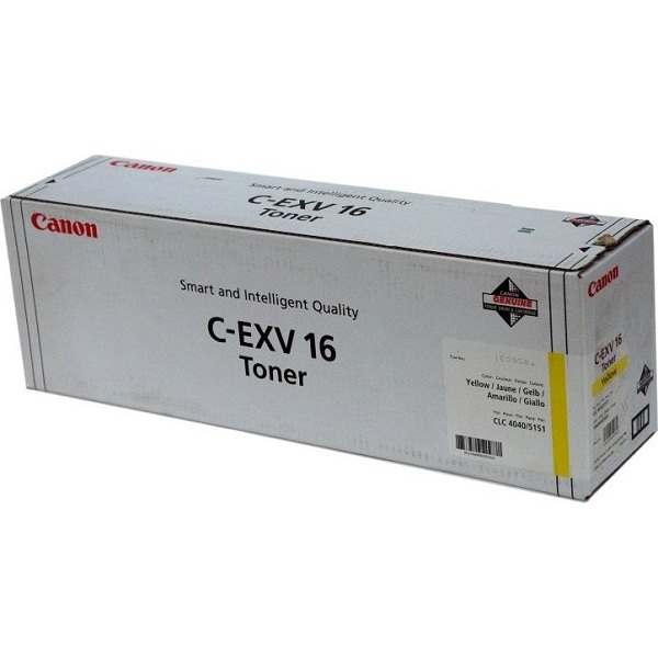 Заправка картриджа Canon C-EXV16Y (1066B002) в Москве