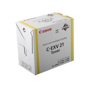 Заправка картриджа Canon C-EXV21Y (0455B002) в Москве